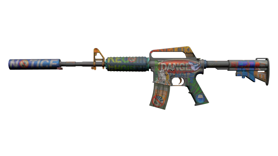 M4A1-S | Imminent Danger (Battle-Scarred)