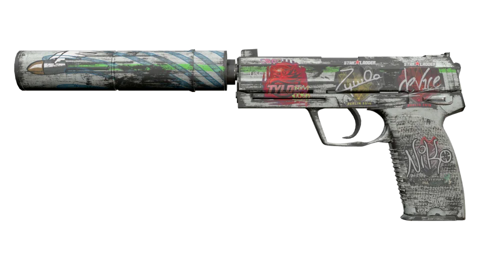 Souvenir USP-S | Road Rash (Well-Worn)