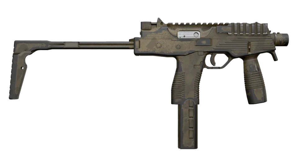 MP9 | Sand Dashed (Well-Worn) thumbnail