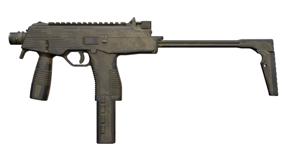 MP9 | Sand Dashed (Well-Worn)