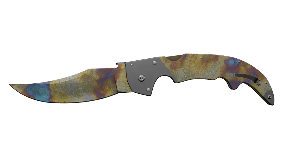 ★ Falchion Knife | Case Hardened (Battle-Scarred)