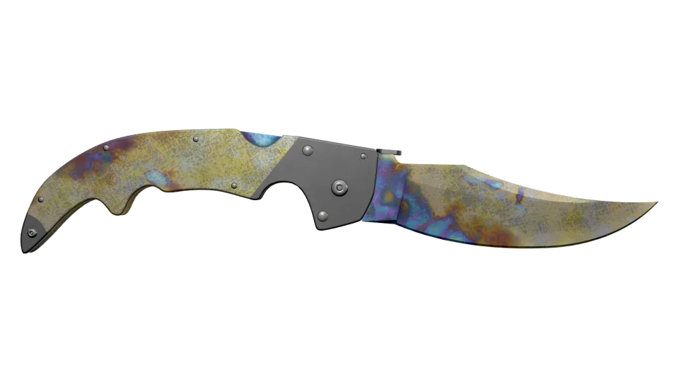★ Falchion Knife | Case Hardened (Well-Worn) thumbnail