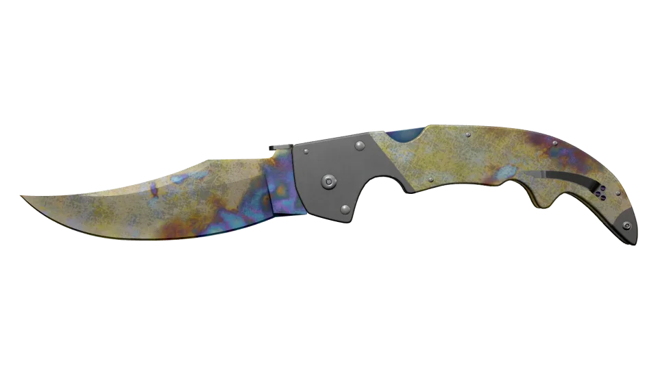 ★ Falchion Knife | Case Hardened (Well-Worn) thumbnail