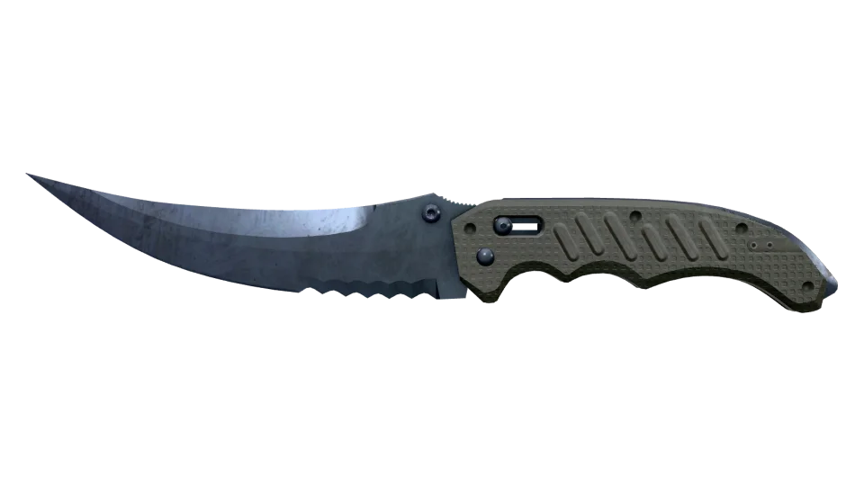 ★ StatTrak™ Flip Knife | Blue Steel (Minimal Wear)