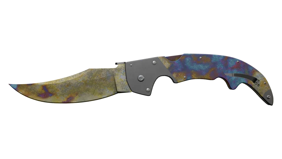 ★ Falchion Knife | Case Hardened (Battle-Scarred)