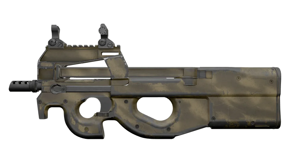 P90 | Sand Spray (Well-Worn)