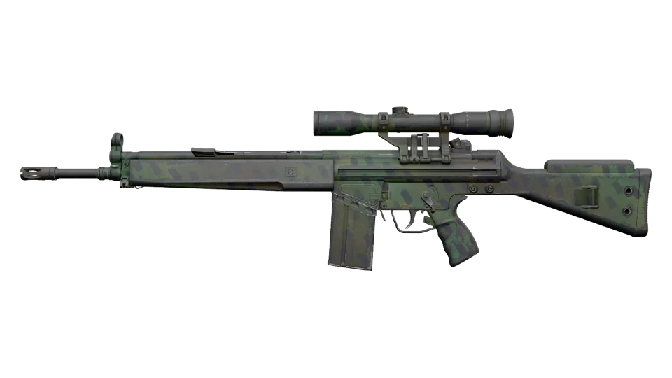 G3SG1 | Jungle Dashed (Well-Worn)