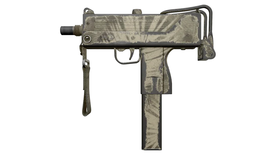 MAC-10 | Palm (Battle-Scarred)