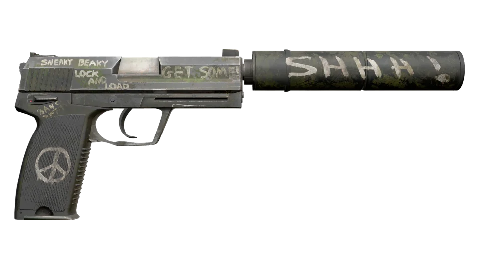 Miniature de USP-S | Flashback (Battle-Scarred)