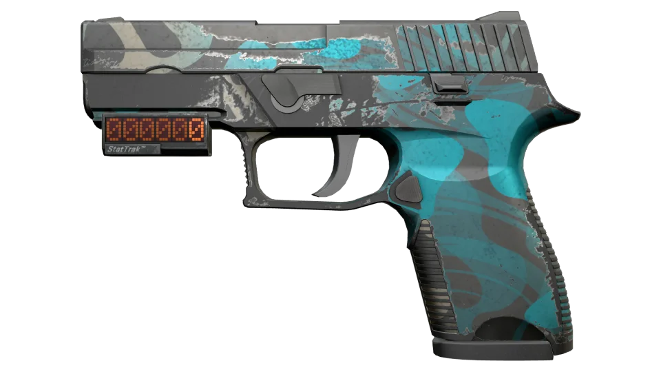 StatTrak™ P250 | Ripple (Well-Worn) thumbnail