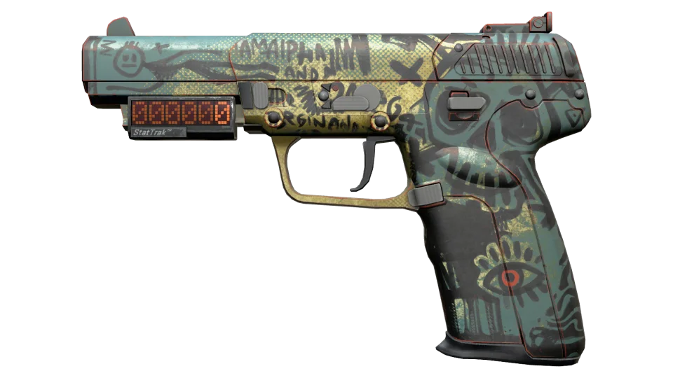 StatTrak™ Five-SeveN | Scrawl (Field-Tested)