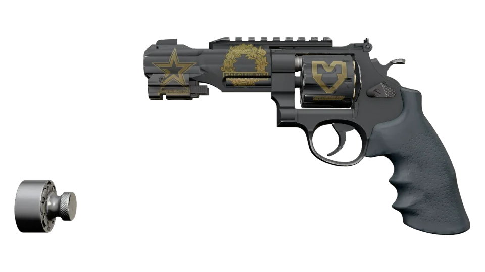 Souvenir R8 Revolver | Night (Minimal Wear)