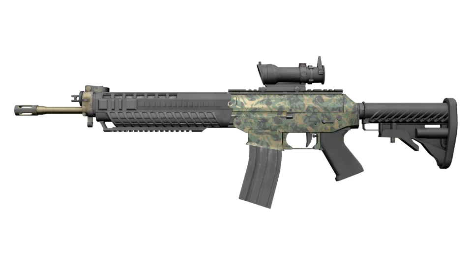 SG 553 | Army Sheen (Field-Tested) thumbnail