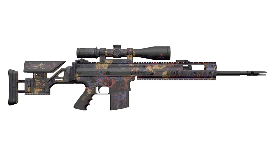 StatTrak™ SCAR-20 | Poultrygeist (Battle-Scarred) thumbnail