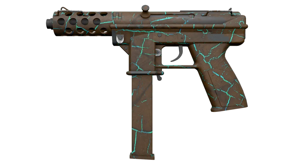 Tec-9 | Cracked Opal (Battle-Scarred)
