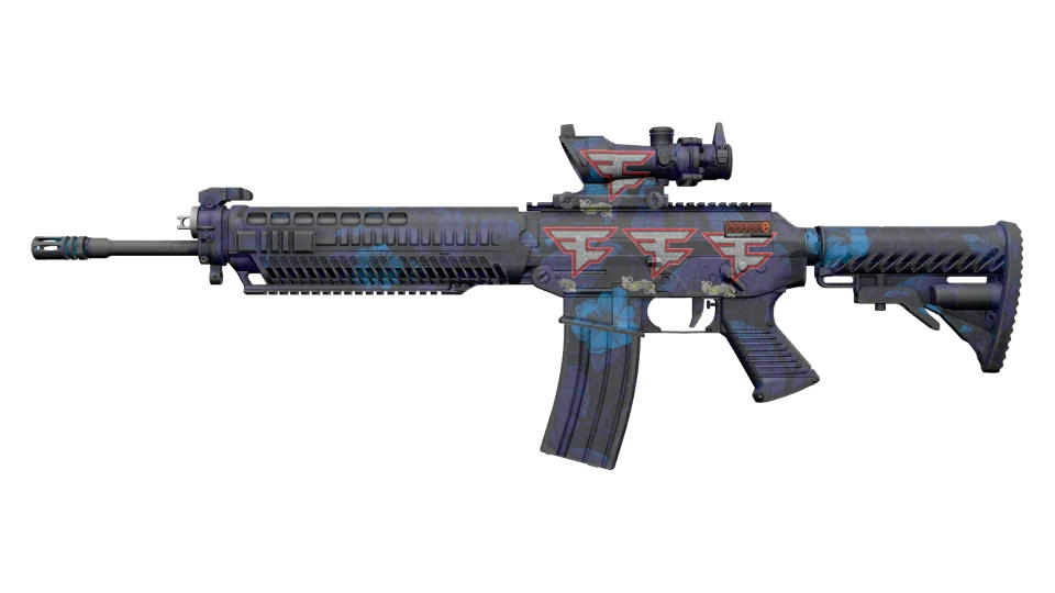 StatTrak™ SG 553 | Aloha (Field-Tested)