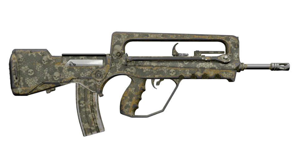 FAMAS | Macabre (Well-Worn) thumbnail