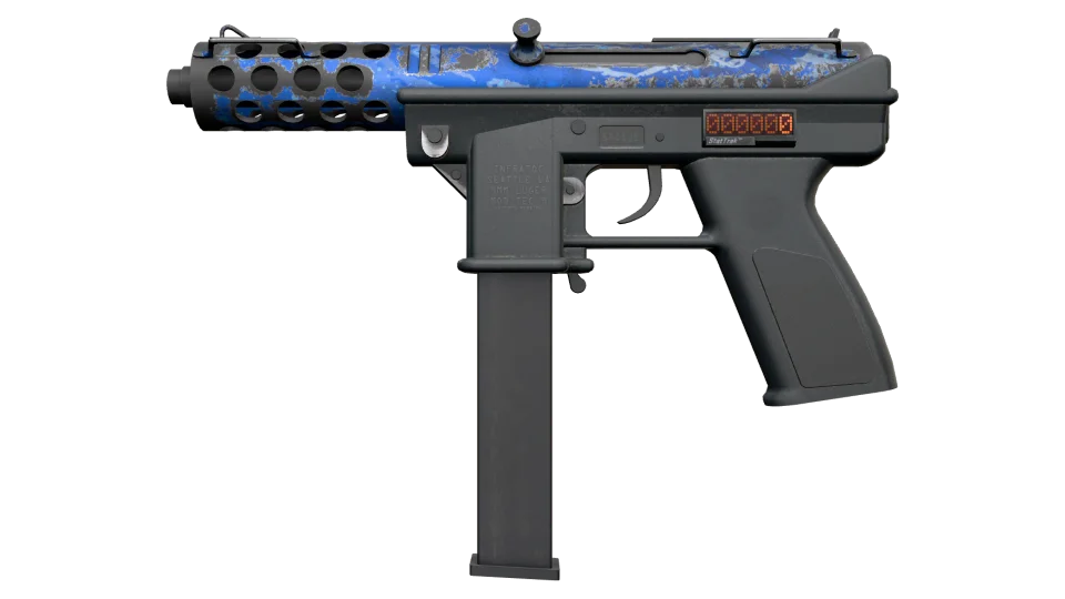 StatTrak™ Tec-9 | Ice Cap (Well-Worn)