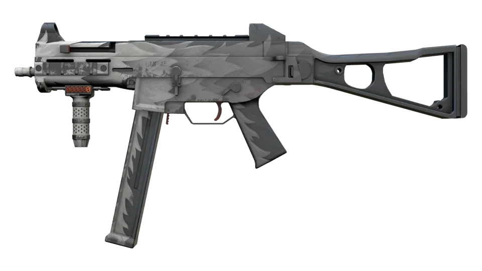 StatTrak™ UMP-45 | Arctic Wolf (Well-Worn)