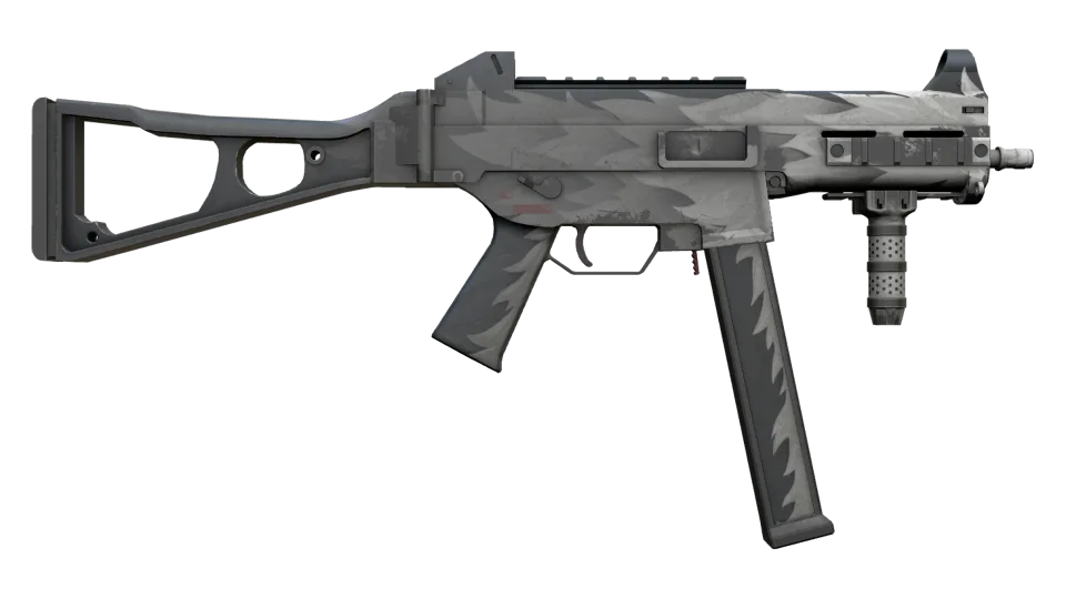 StatTrak™ UMP-45 | Arctic Wolf (Well-Worn) thumbnail