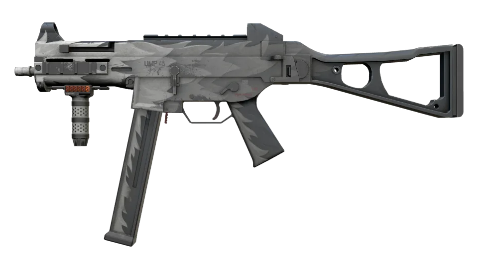 StatTrak™ UMP-45 | Arctic Wolf (Well-Worn)