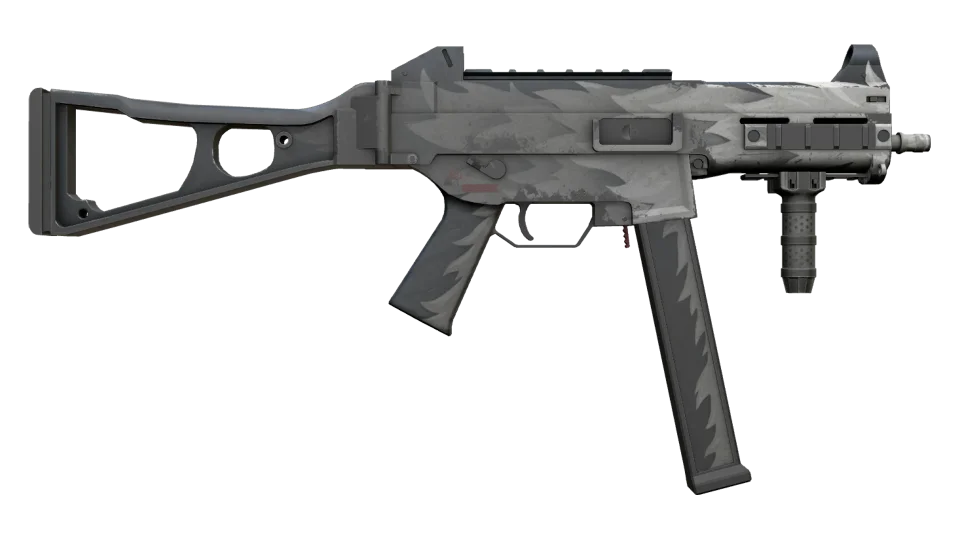 StatTrak™ UMP-45 | Arctic Wolf (Battle-Scarred) thumbnail