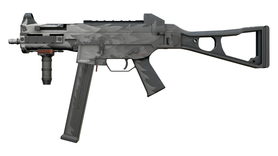 StatTrak™ UMP-45 | Arctic Wolf (Battle-Scarred) thumbnail