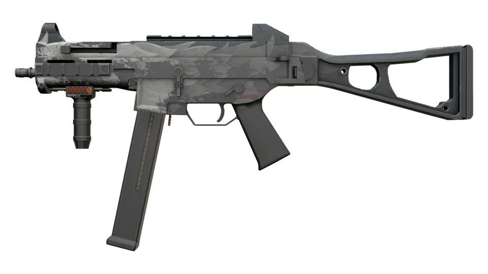StatTrak™ UMP-45 | Arctic Wolf (Battle-Scarred) thumbnail