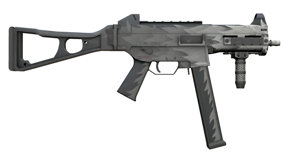 StatTrak™ UMP-45 | Arctic Wolf (Battle-Scarred) thumbnail