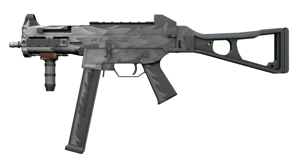 StatTrak™ UMP-45 | Arctic Wolf (Battle-Scarred) thumbnail