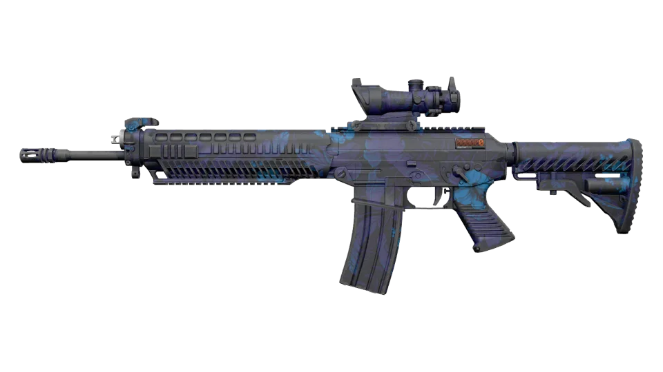 StatTrak™ SG 553 | Aloha (Field-Tested)