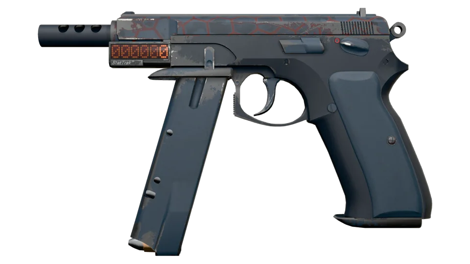 StatTrak™ CZ75-Auto | Hexane (Well-Worn) thumbnail