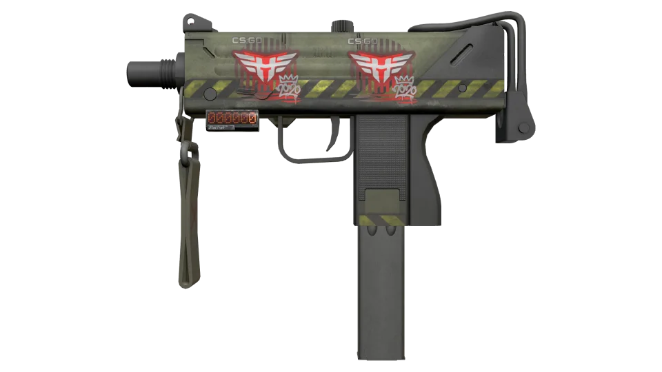 StatTrak™ MAC-10 | Classic Crate (Well-Worn)