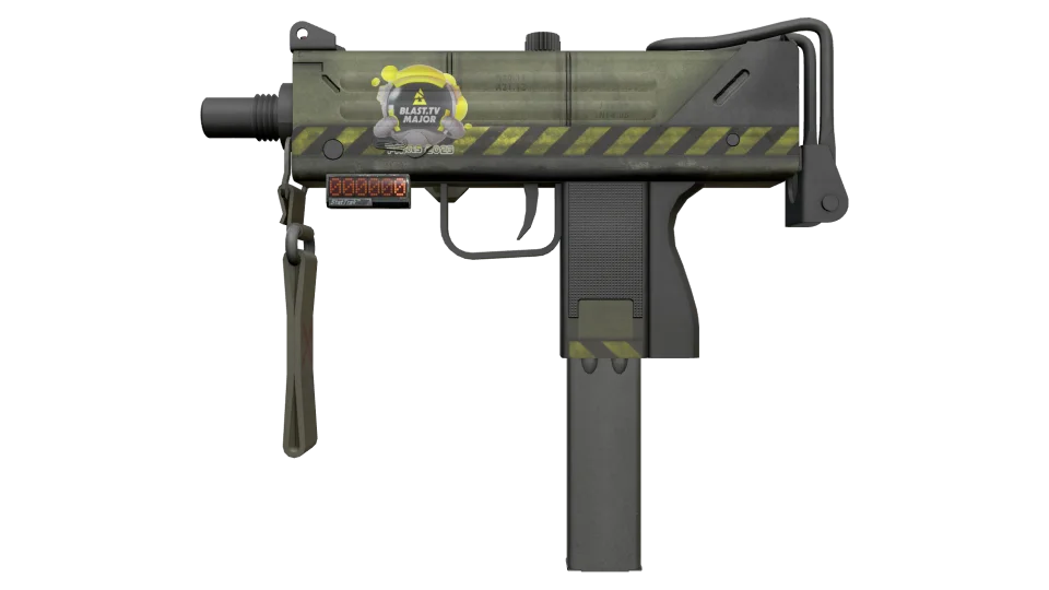 StatTrak™ MAC-10 | Classic Crate (Well-Worn)