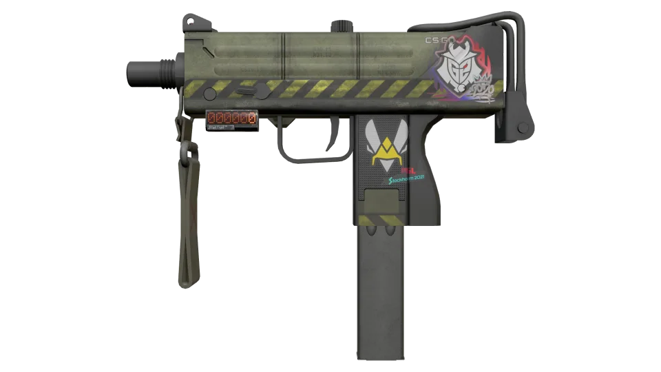 StatTrak™ MAC-10 | Classic Crate (Well-Worn)