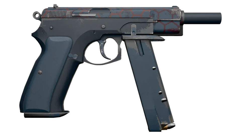 StatTrak™ CZ75-Auto | Hexane (Well-Worn) thumbnail