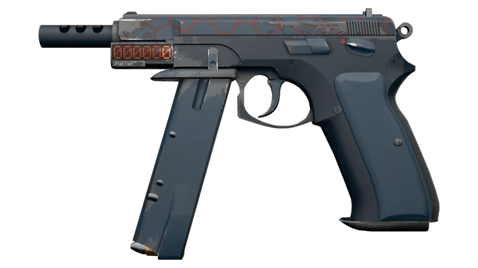 StatTrak™ CZ75-Auto | Hexane (Well-Worn)