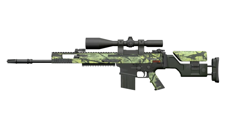 Miniatura de StatTrak™ SCAR-20 | Outbreak (Field-Tested)