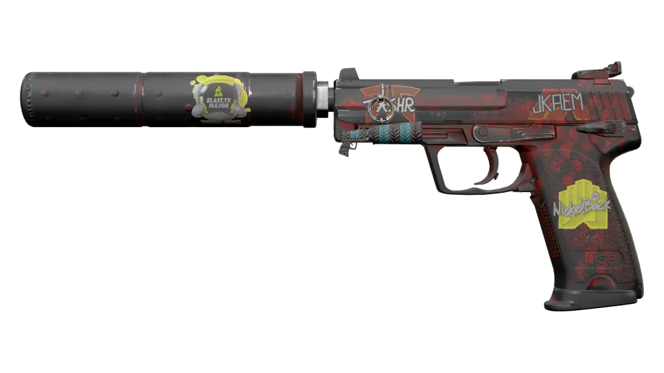 صورة مصغرة لـ USP-S | Check Engine (Battle-Scarred)