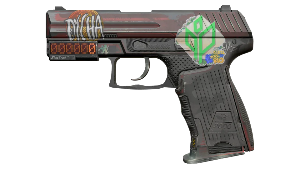 StatTrak™ P2000 | Urban Hazard (Battle-Scarred) thumbnail