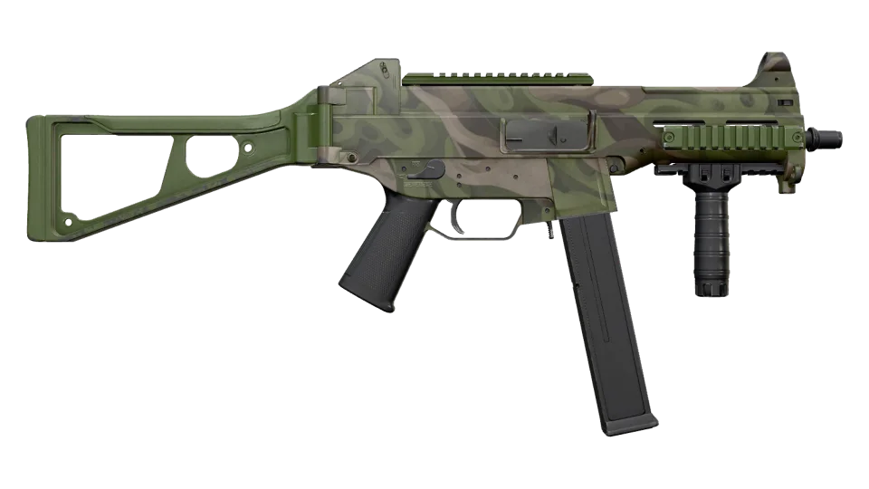 UMP-45 | Green Swirl (Field-Tested) thumbnail