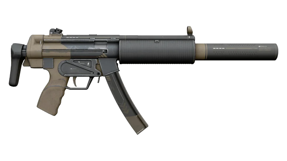 MP5-SD | Desert Strike (Well-Worn) thumbnail