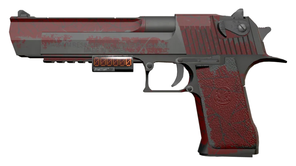 StatTrak™ Desert Eagle | Crimson Web (Battle-Scarred)