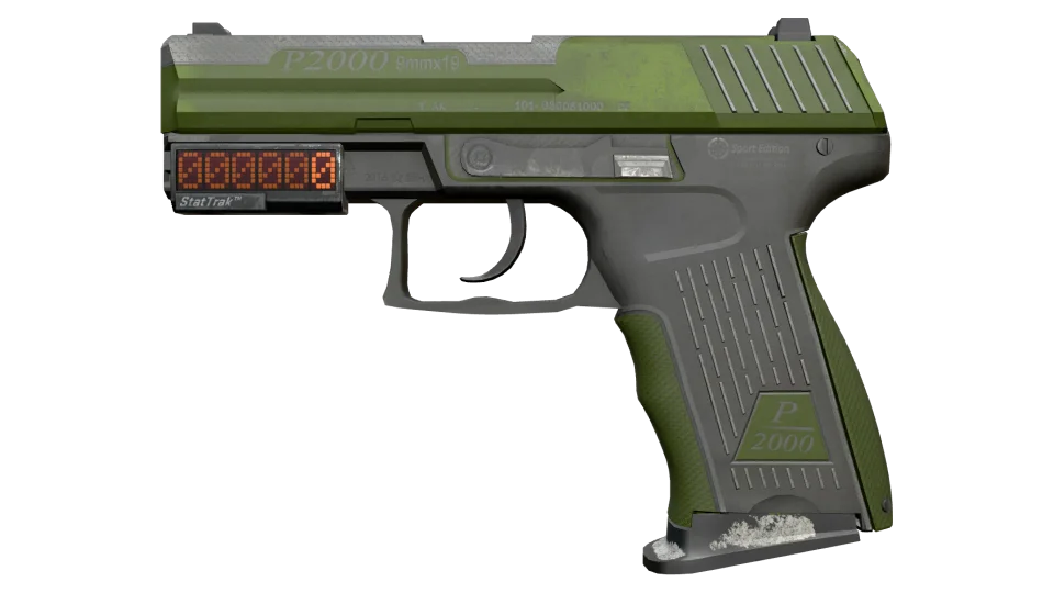 StatTrak™ P2000 | Turf (Battle-Scarred)
