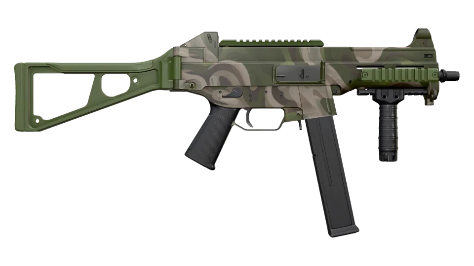 UMP-45 | Green Swirl (Minimal Wear) thumbnail