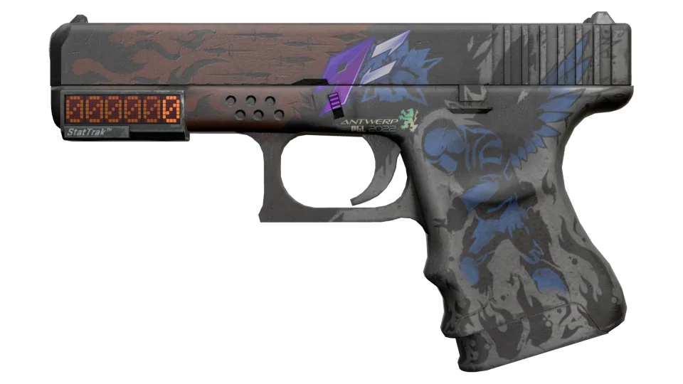 StatTrak™ Glock-18 | Sacrifice (Minimal Wear) thumbnail