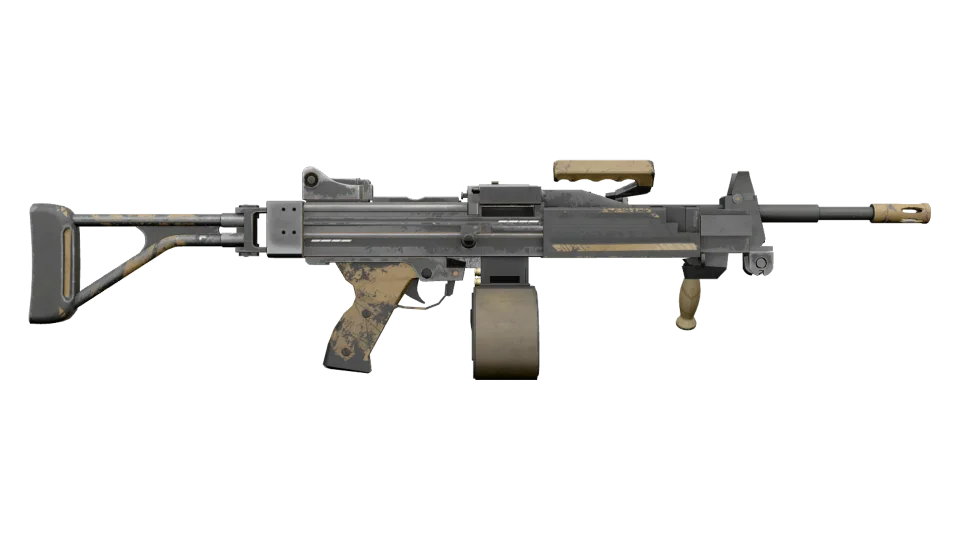 Negev | Desert-Strike (Well-Worn) thumbnail