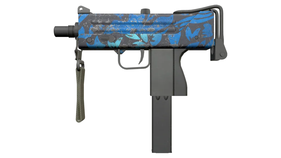 MAC-10 | Oceanic (Well-Worn)