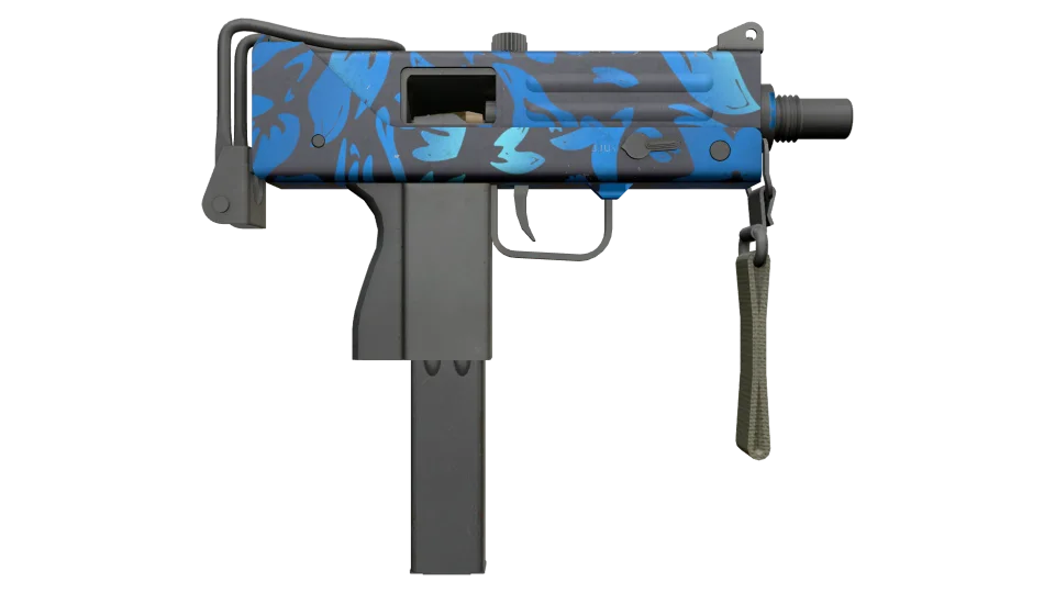 MAC-10 | Oceanic (Minimal Wear) thumbnail