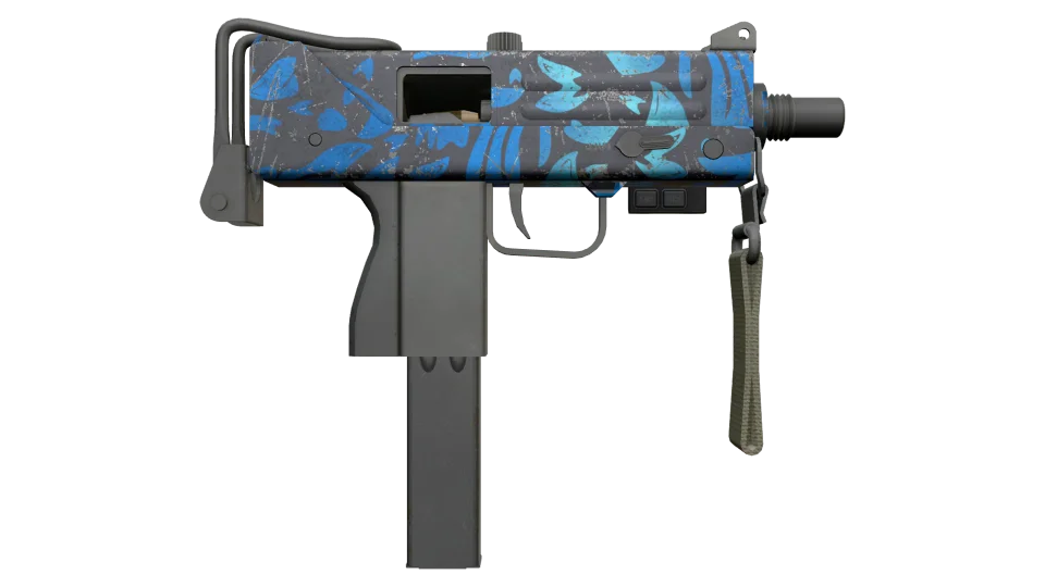 StatTrak™ MAC-10 | Oceanic (Well-Worn) thumbnail